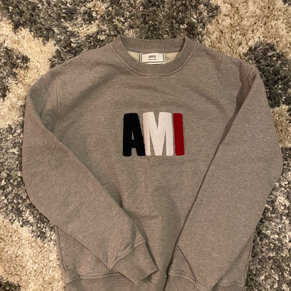 Ami Grey Men's Sweater